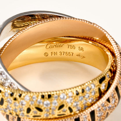 [Lumi Jewelry]TRINITY  RING LEOPARD PRINT