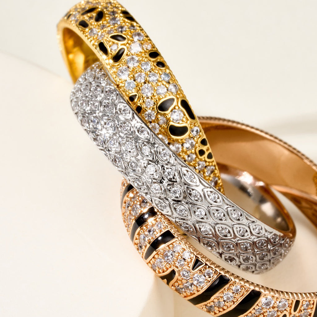 [Lumi Jewelry]TRINITY  RING LEOPARD PRINT