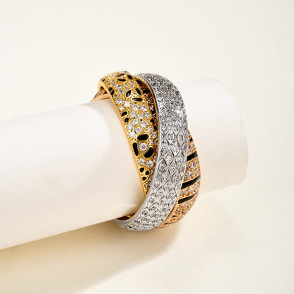 [Lumi Jewelry]TRINITY  RING LEOPARD PRINT