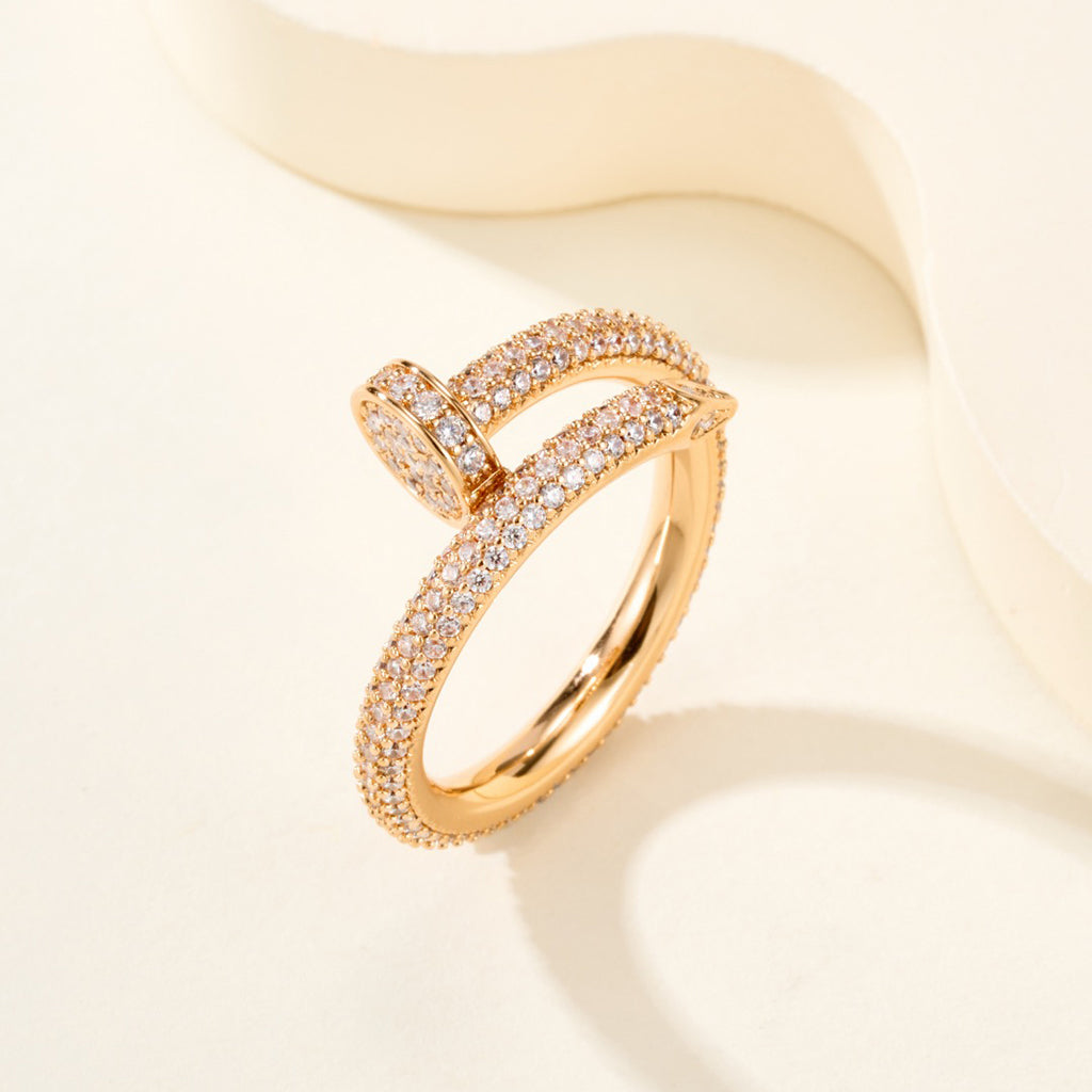 [Lumi Jewelry]JUSTE RING 2.6MM FULL DIAMOND