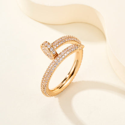 [Lumi Jewelry]JUSTE RING 2.6MM FULL DIAMOND