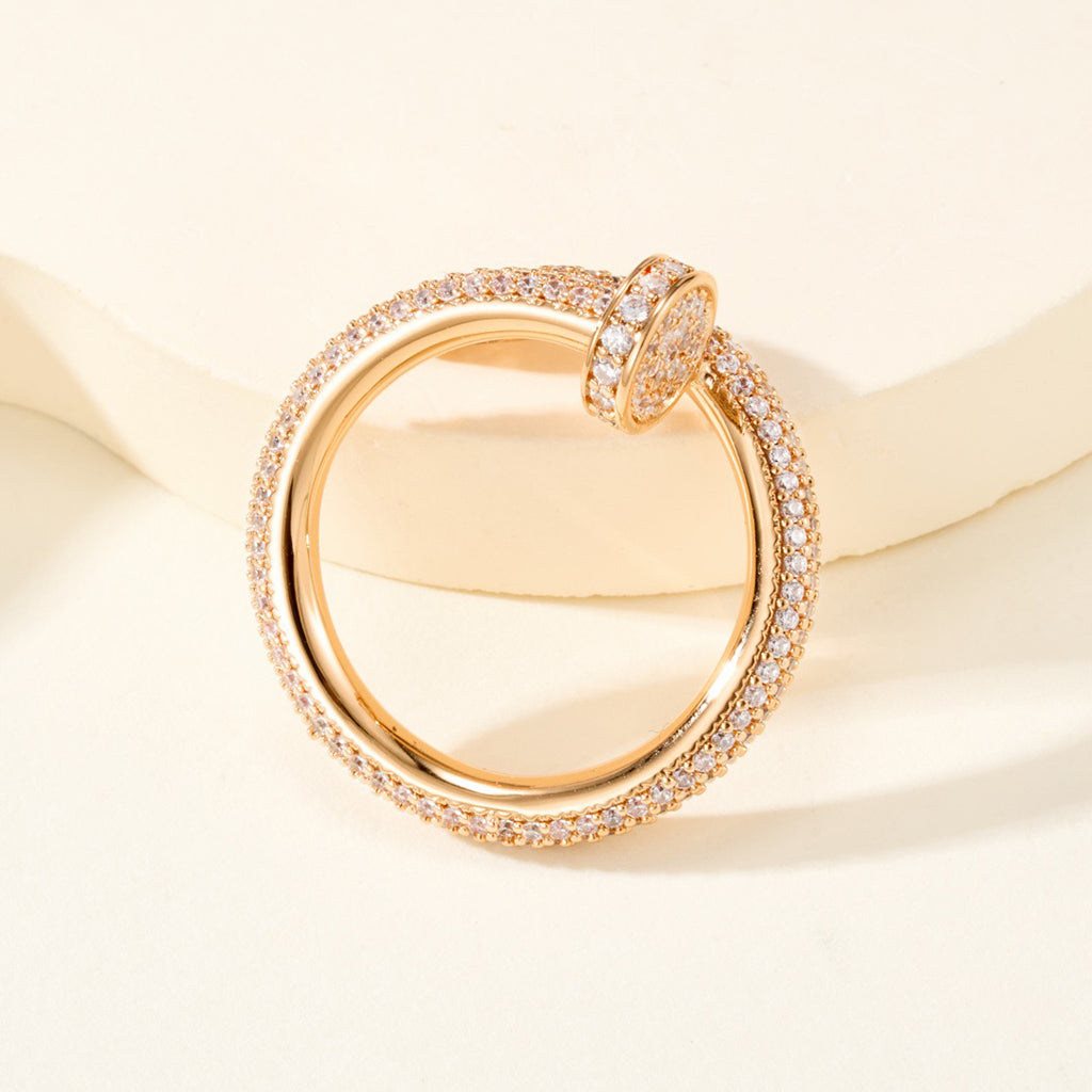 [Lumi Jewelry]JUSTE RING 2.6MM FULL DIAMOND