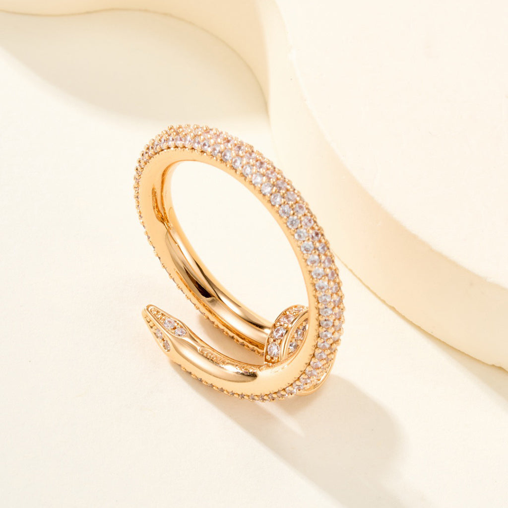 [Lumi Jewelry]JUSTE RING 2.6MM FULL DIAMOND