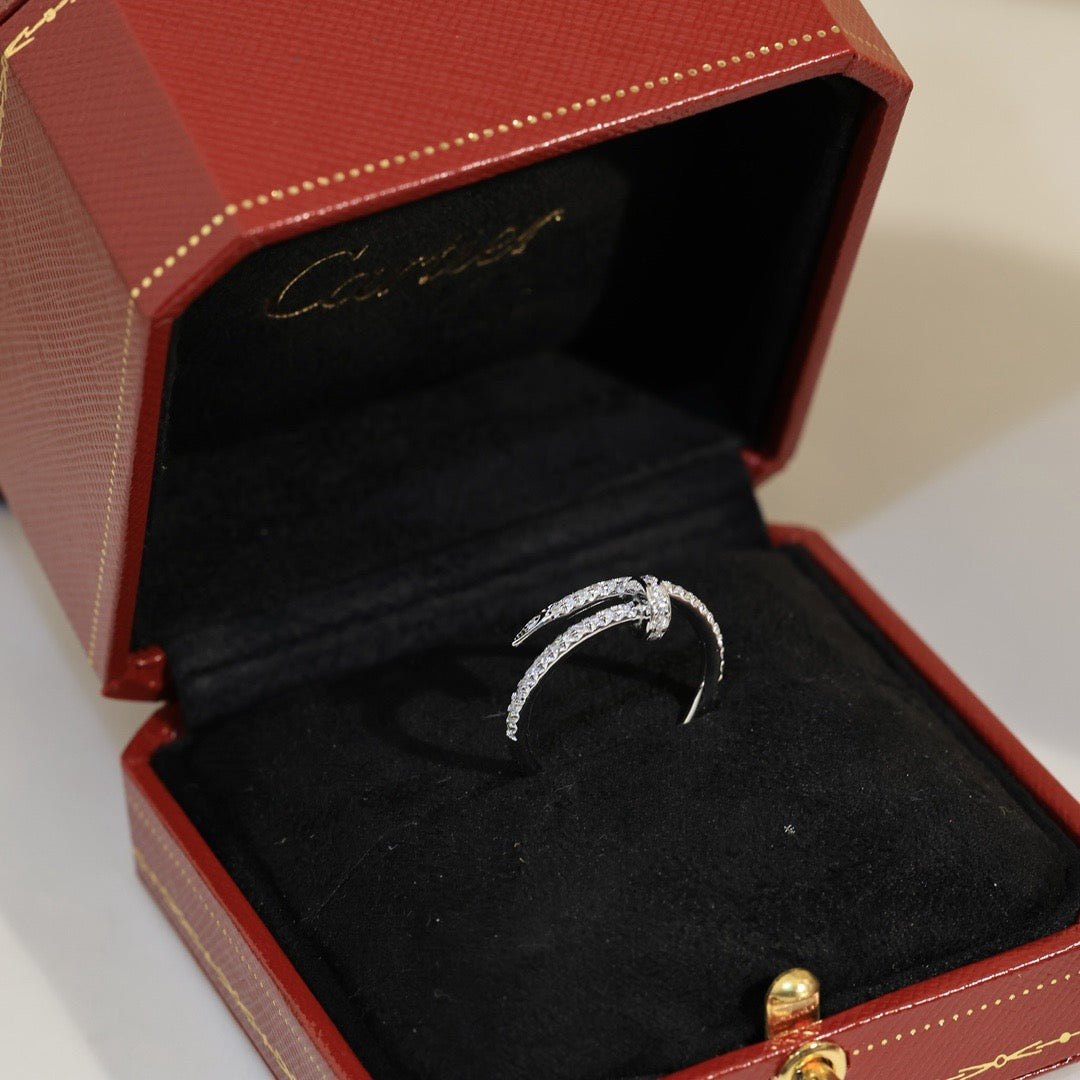 [Lumi Jewelry]JUSTE 1.8MM FULL DIAMOND RING