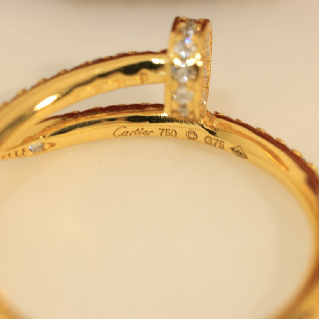 [Lumi Jewelry]JUSTE 1.8MM FULL DIAMOND RING