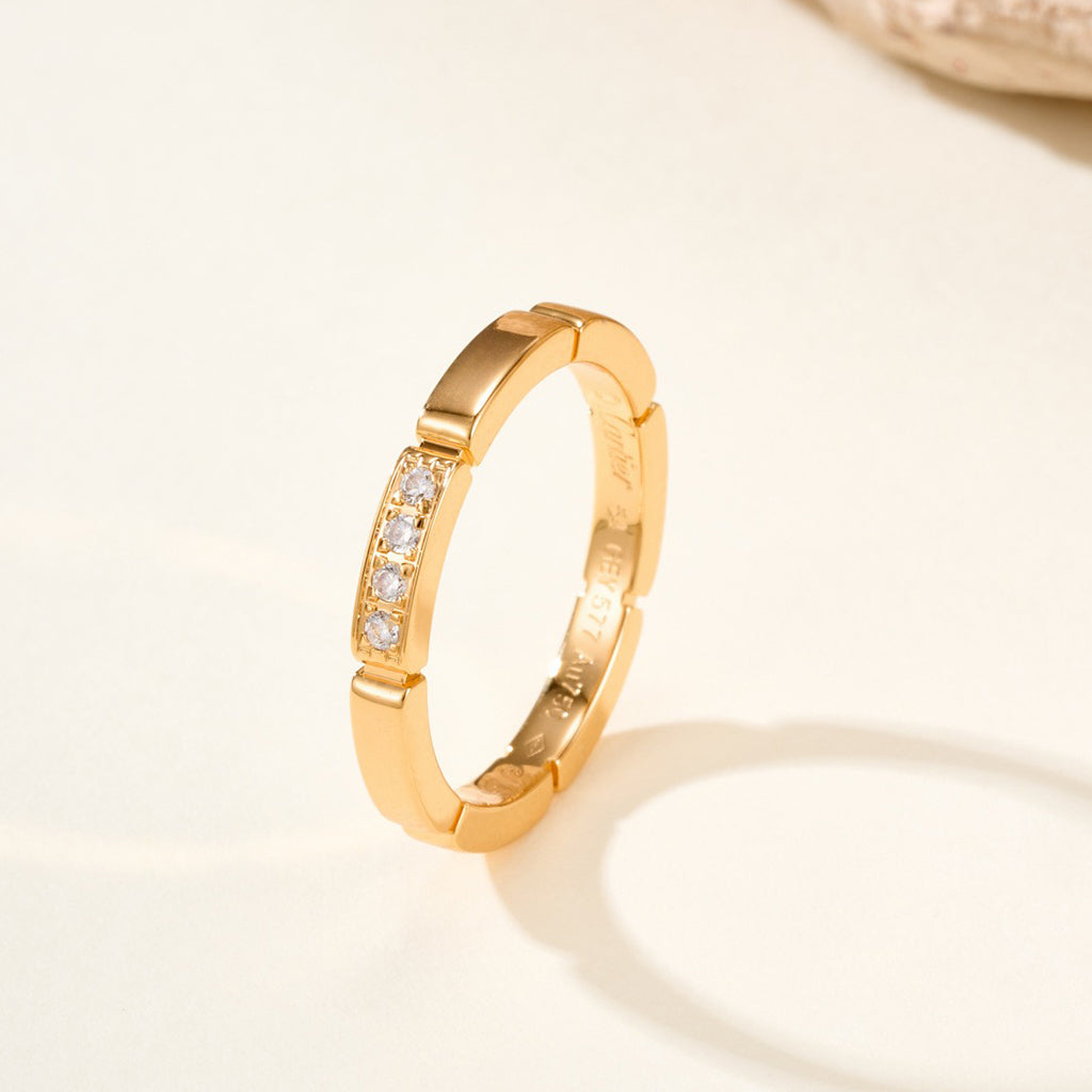 [Lumi Jewelry]MAILLON PANTHERE 4 DIAMOND RING