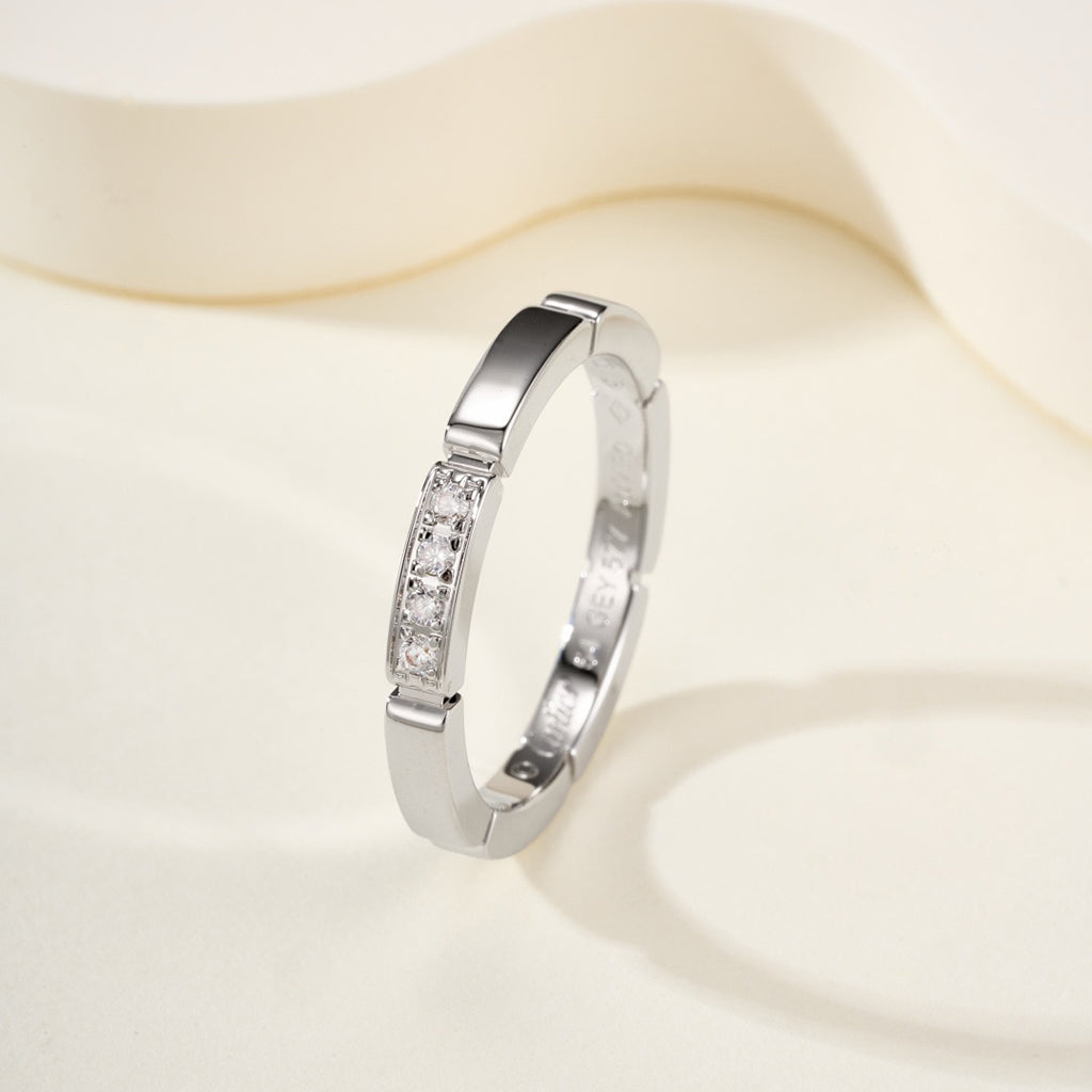 [Lumi Jewelry]MAILLON PANTHERE 4 DIAMOND RING