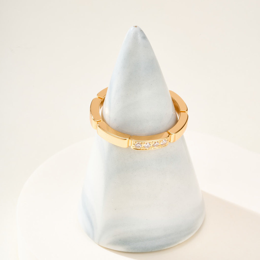 [Lumi Jewelry]MAILLON PANTHERE 4 DIAMOND RING