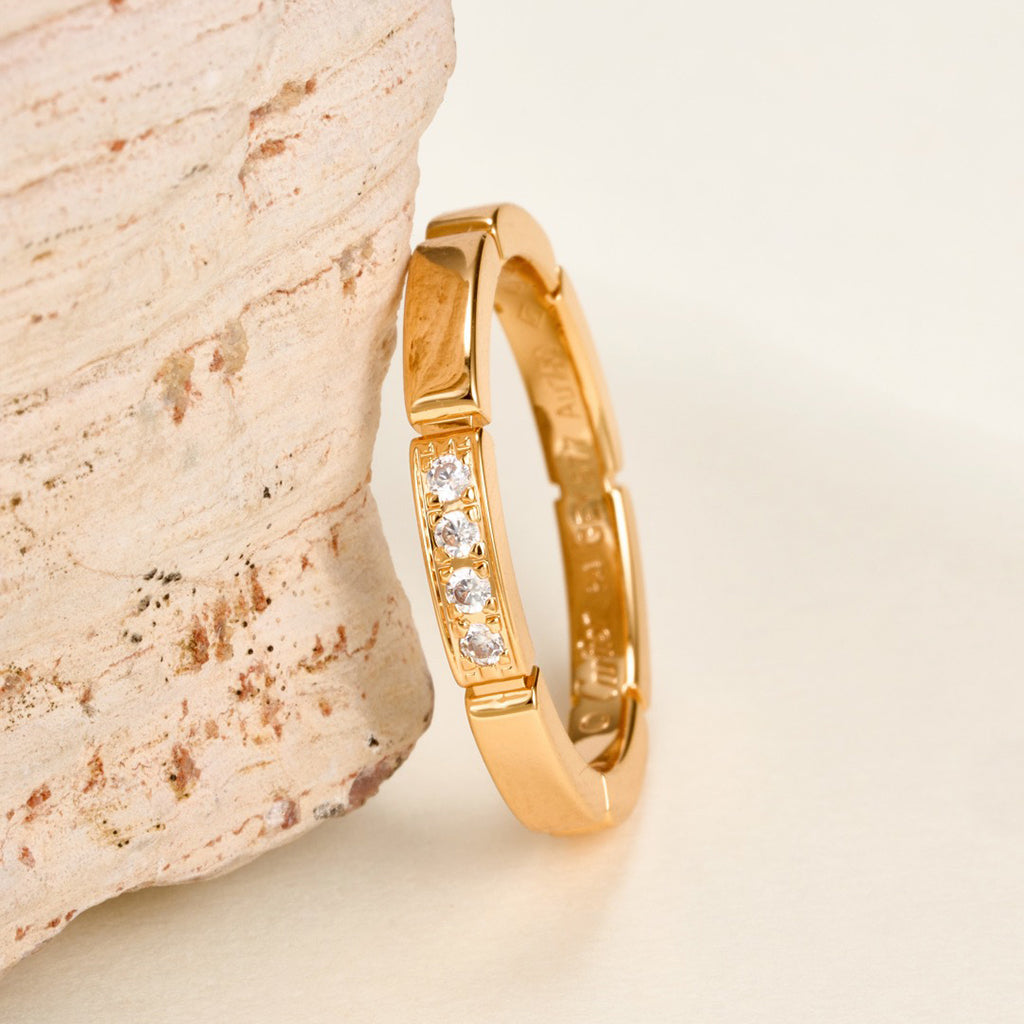 [Lumi Jewelry]MAILLON PANTHERE 4 DIAMOND RING