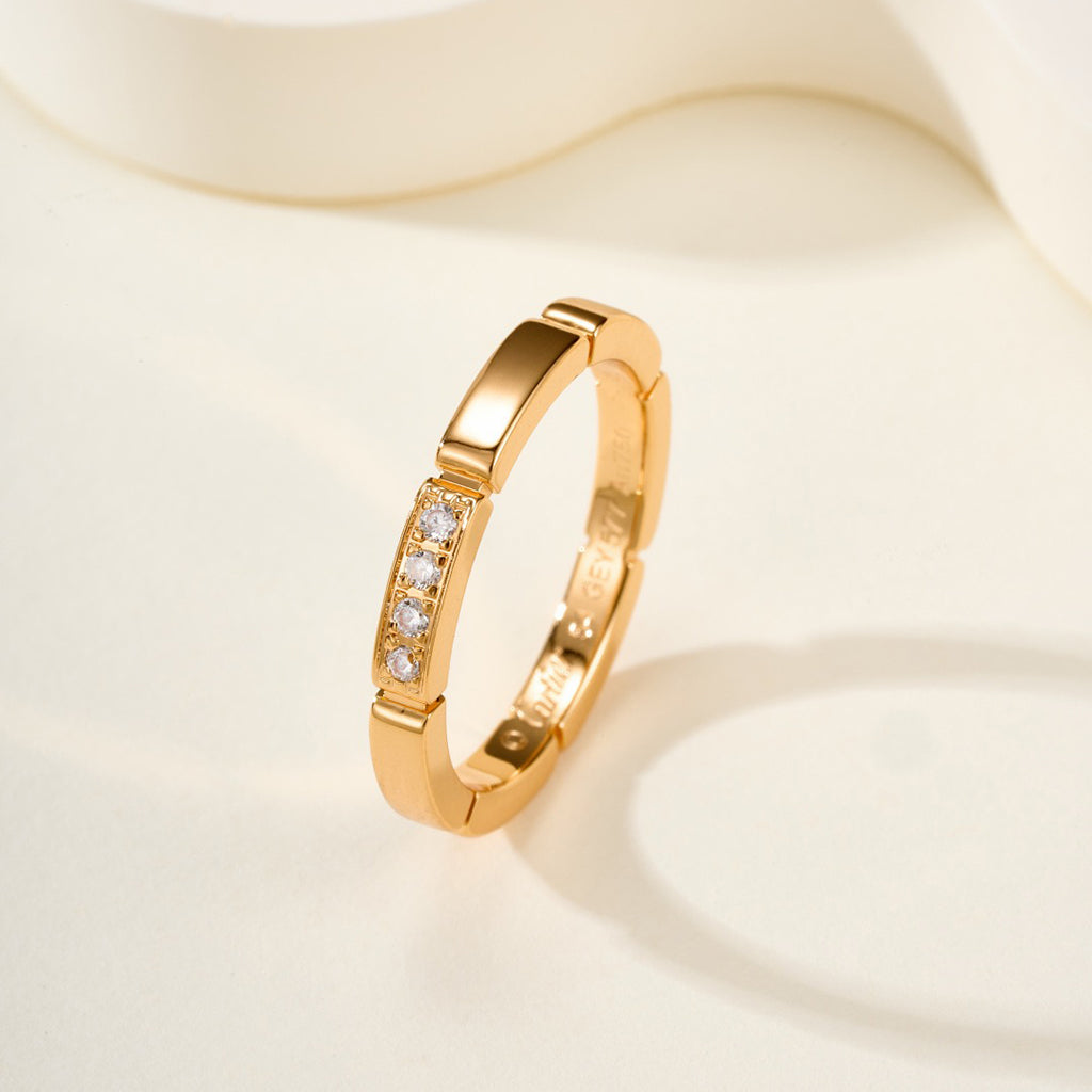 [Lumi Jewelry]MAILLON PANTHERE 4 DIAMOND RING