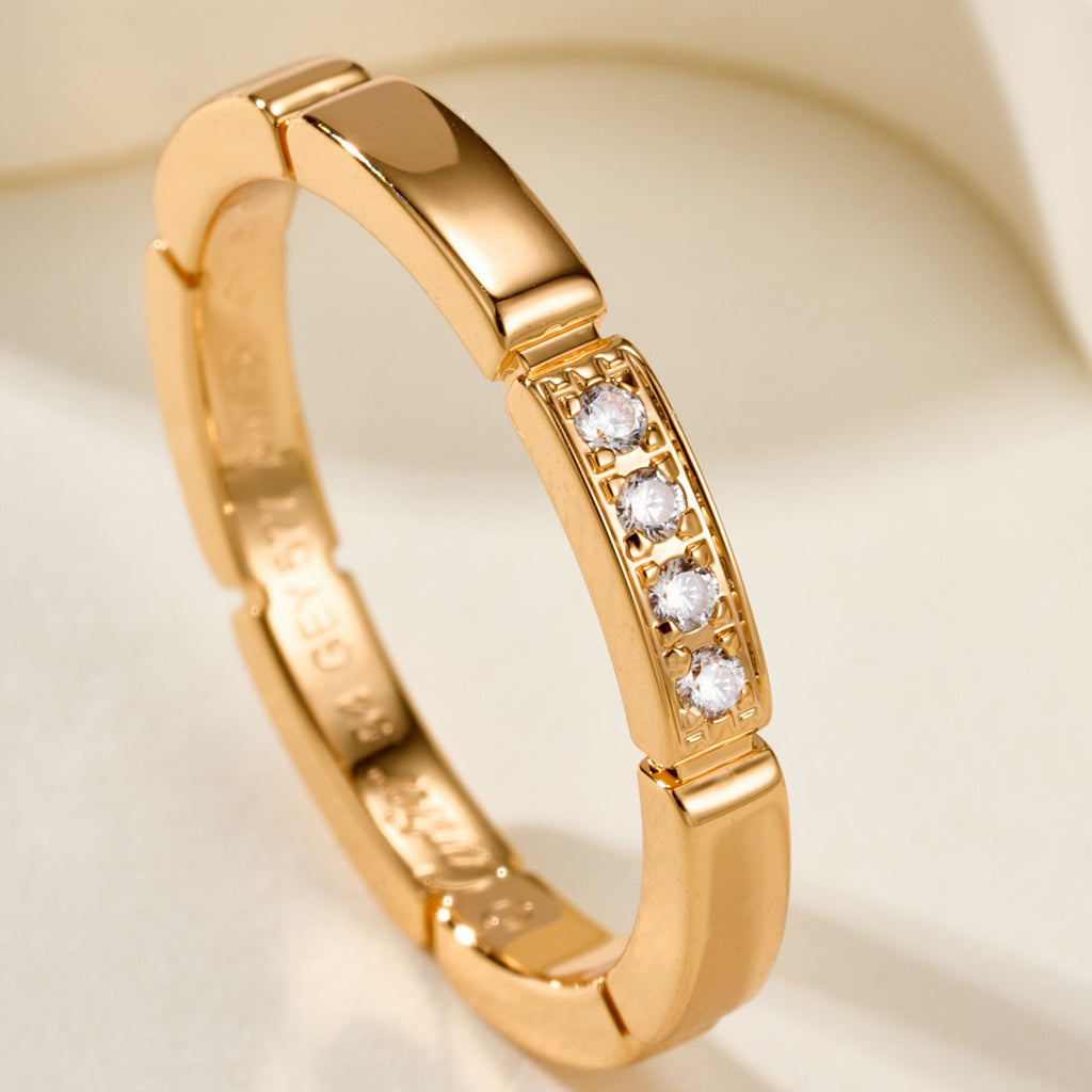 [Lumi Jewelry]MAILLON PANTHERE 4 DIAMOND RING