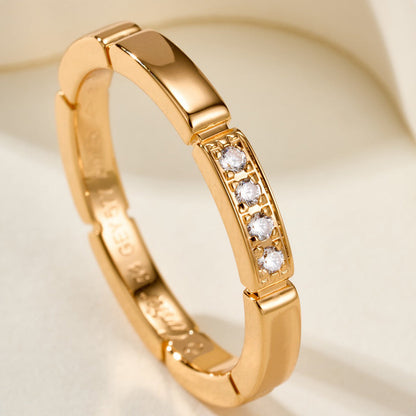 [Lumi Jewelry]MAILLON PANTHERE 4 DIAMOND RING