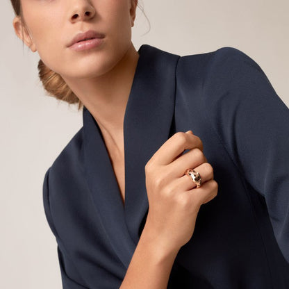 [Lumi Jewelry]PANTHERE SPOTTED MEDIUM RING
