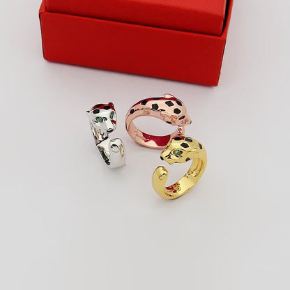 [Lumi Jewelry]PANTHERE SPOTTED MEDIUM RING