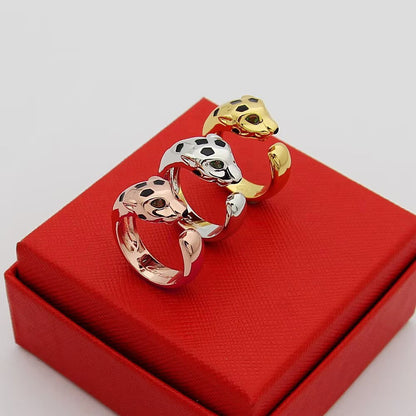 [Lumi Jewelry]PANTHERE SPOTTED MEDIUM RING
