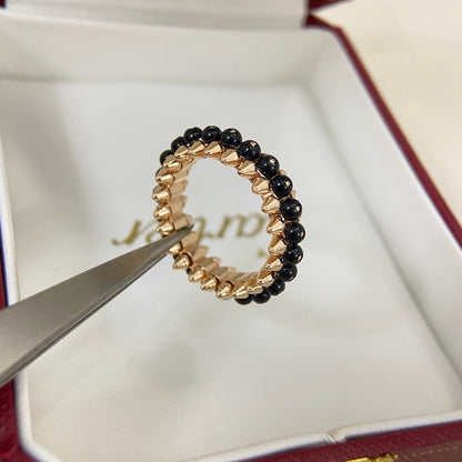 [Lumi Jewelry]CLASH 7.9MM AGATE CHALCEDONY RING