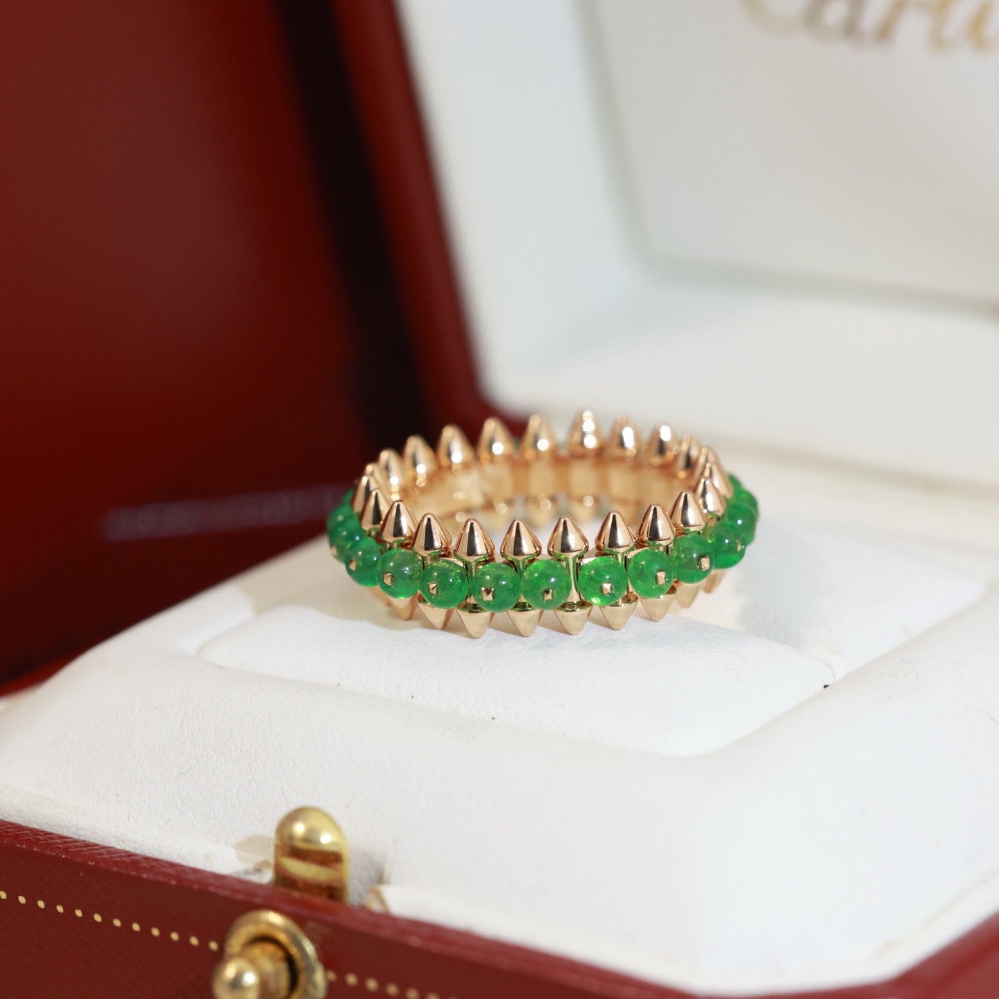 [Lumi Jewelry]CLASH 7.9MM AGATE CHALCEDONY RING