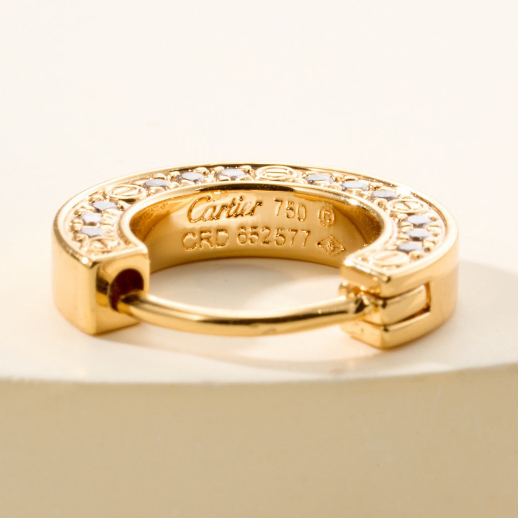 [Lumi Jewelry]LOVE DIAMOND EARRINGS