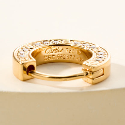 [Lumi Jewelry]LOVE DIAMOND EARRINGS