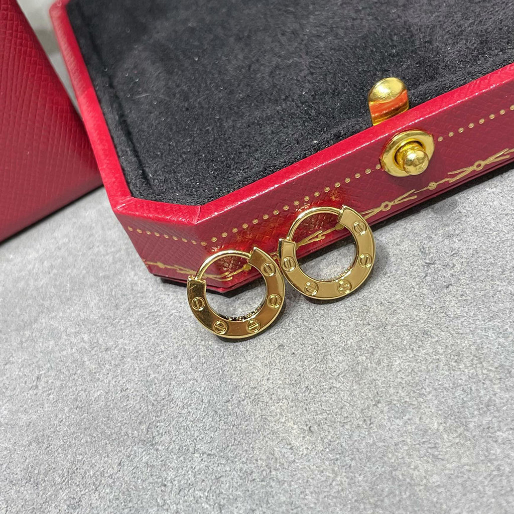 [Lumi Jewelry]LOVE MINI EARRINGS