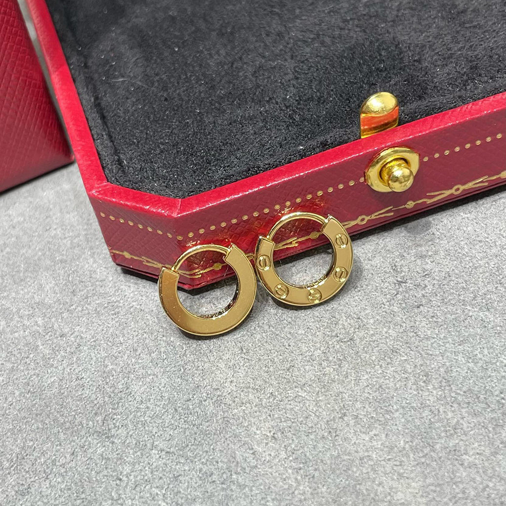 [Lumi Jewelry]LOVE MINI EARRINGS