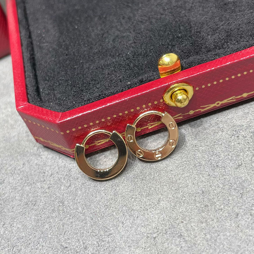 [Lumi Jewelry]LOVE MINI EARRINGS
