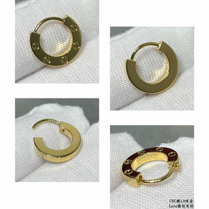 [Lumi Jewelry]LOVE MINI EARRINGS