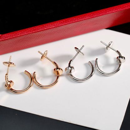 [Lumi Jewelry]JUSTE NO DIAMOND SMALL EARRINGS