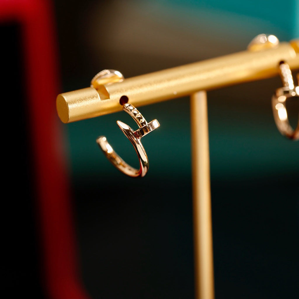 [Lumi Jewelry]JUSTE NO DIAMOND SMALL EARRINGS