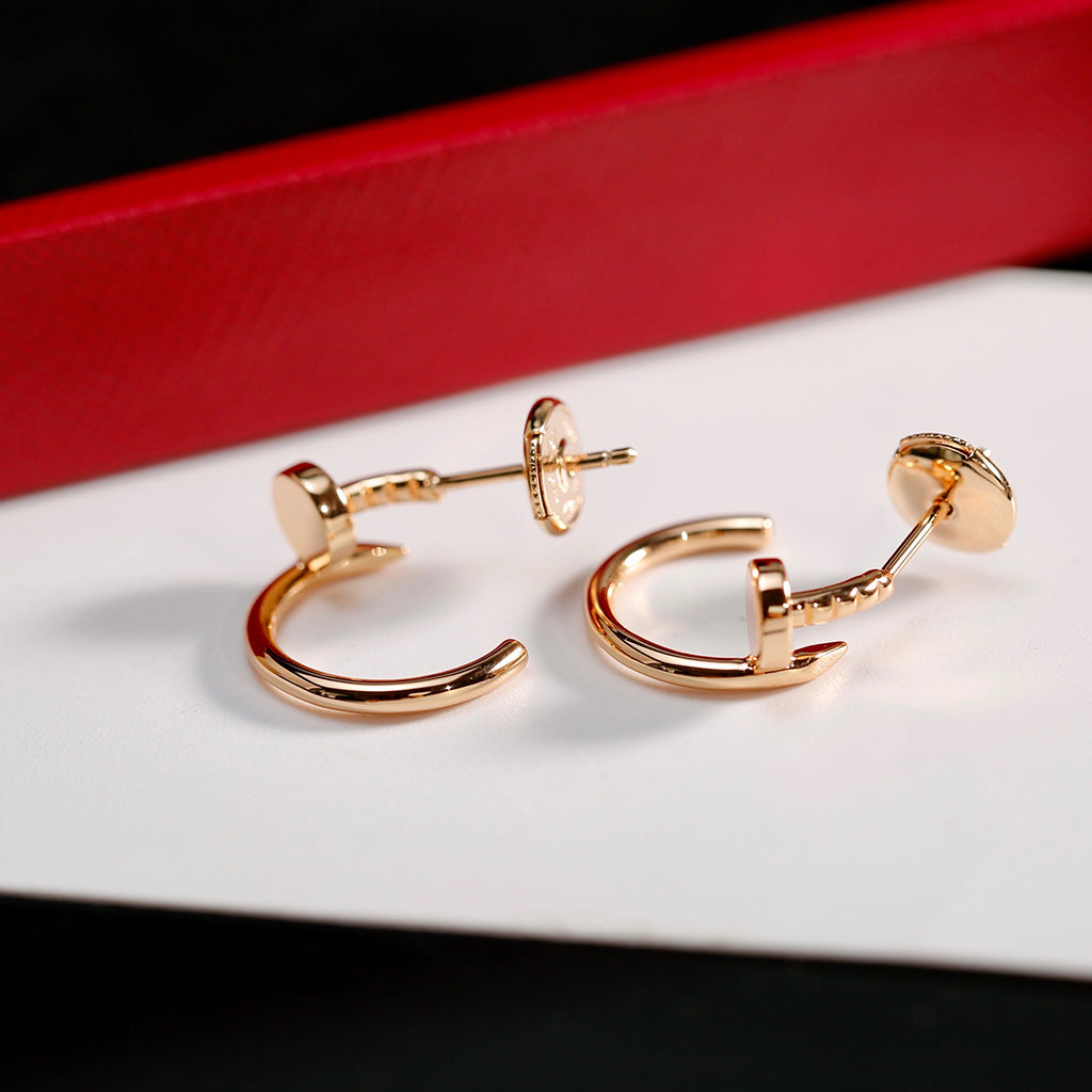 [Lumi Jewelry]JUSTE NO DIAMOND SMALL EARRINGS