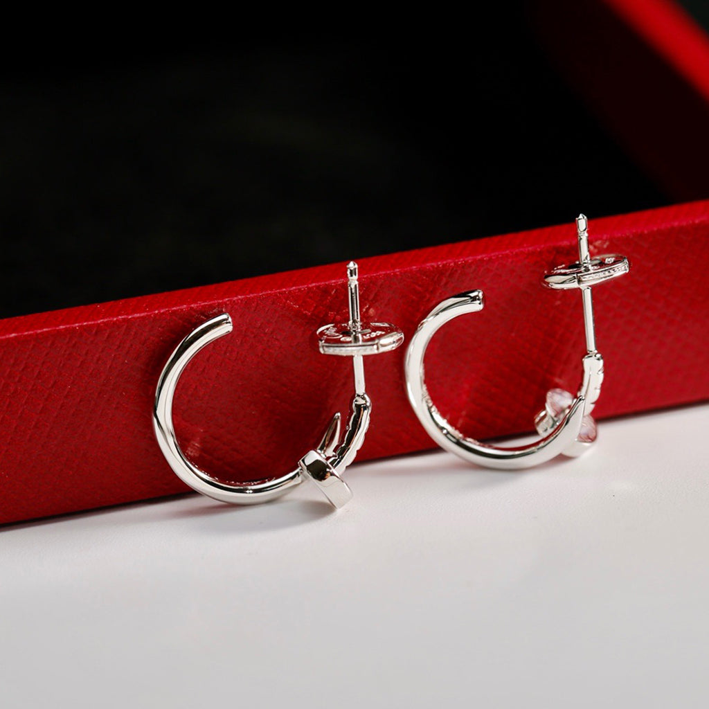 [Lumi Jewelry]JUSTE NO DIAMOND SMALL EARRINGS