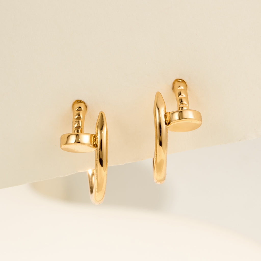 [Lumi Jewelry]JUSTE NO DIAMOND MINI EARRINGS