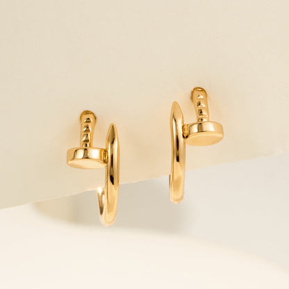[Lumi Jewelry]JUSTE NO DIAMOND MINI EARRINGS