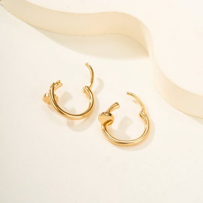 [Lumi Jewelry]JUSTE NO DIAMOND MINI EARRINGS