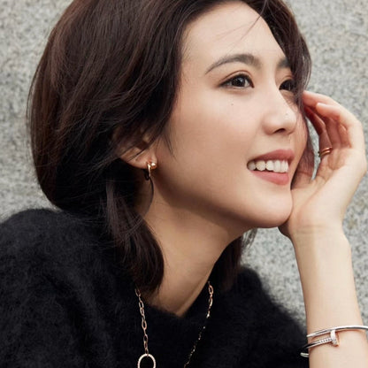 [Lumi Jewelry]JUSTE NO DIAMOND MINI EARRINGS