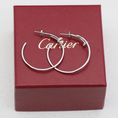 [Lumi Jewelry]JUSTE HALF DIAMOND LARGE EARRINGS