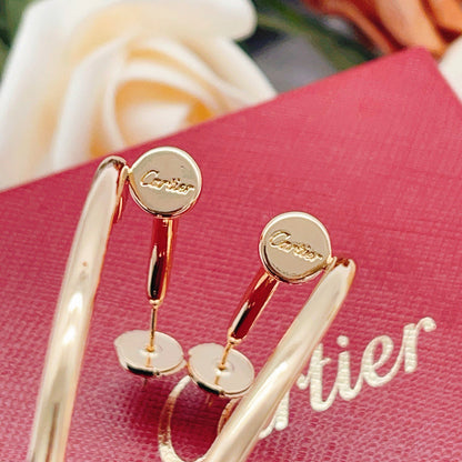 [Lumi Jewelry]JUSTE NO DIAMOND LARGE EARRINGS