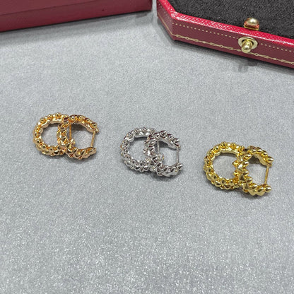 [Lumi Jewelry]CLASH MINI HOOP EARRINGS