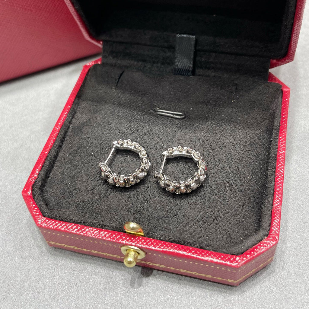 [Lumi Jewelry]CLASH MINI HOOP EARRINGS