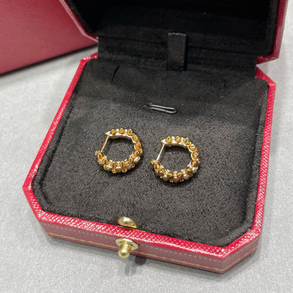 [Lumi Jewelry]CLASH MINI HOOP EARRINGS