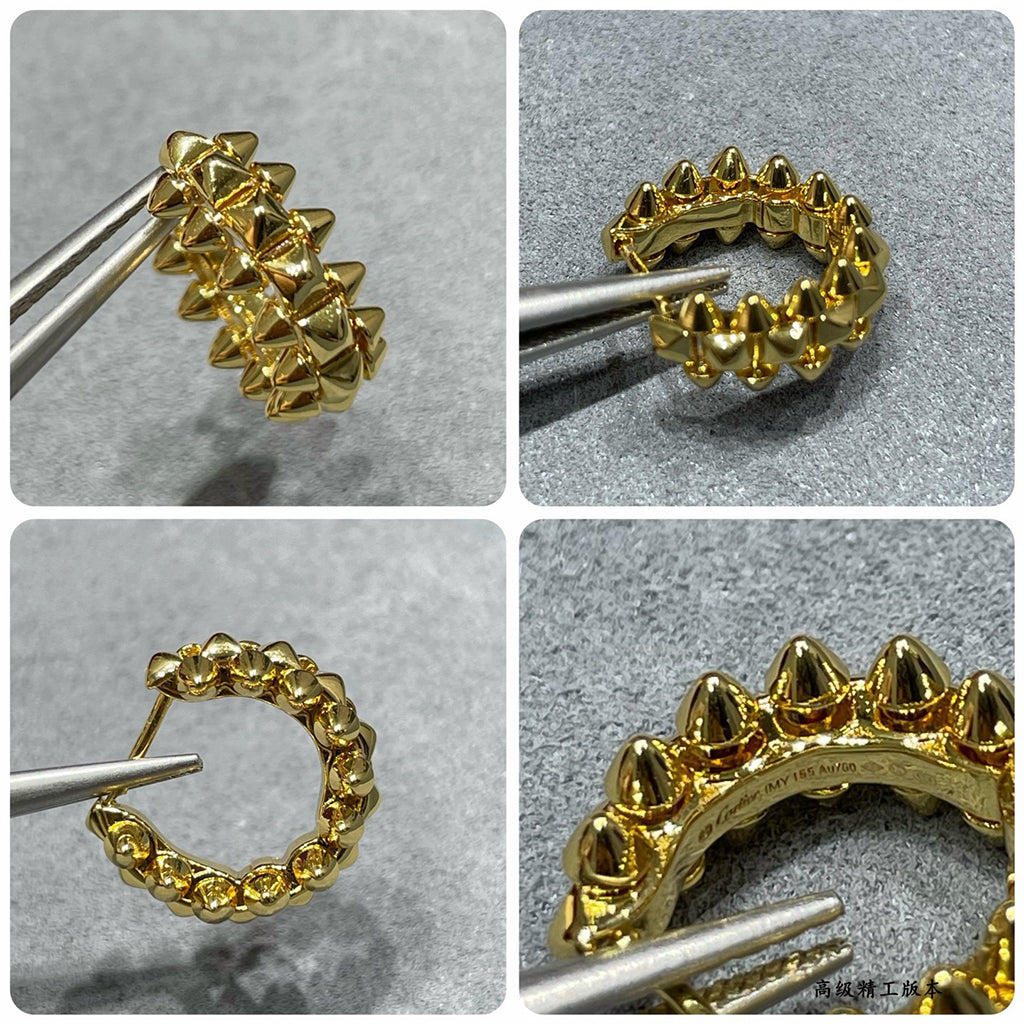 [Lumi Jewelry]CLASH MINI HOOP EARRINGS