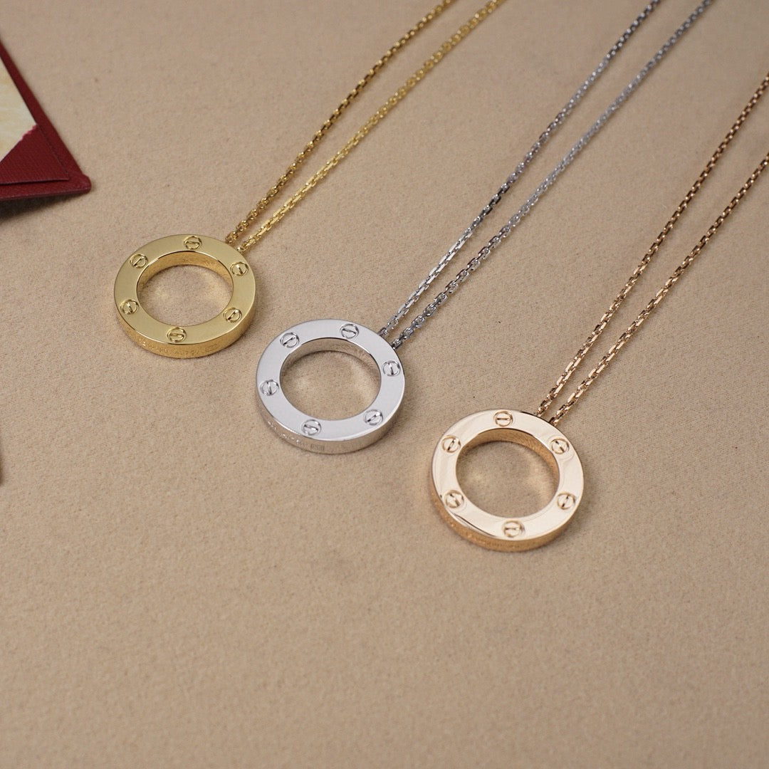 [Lumi Jewelry]LOVE NECKLACE 16MM