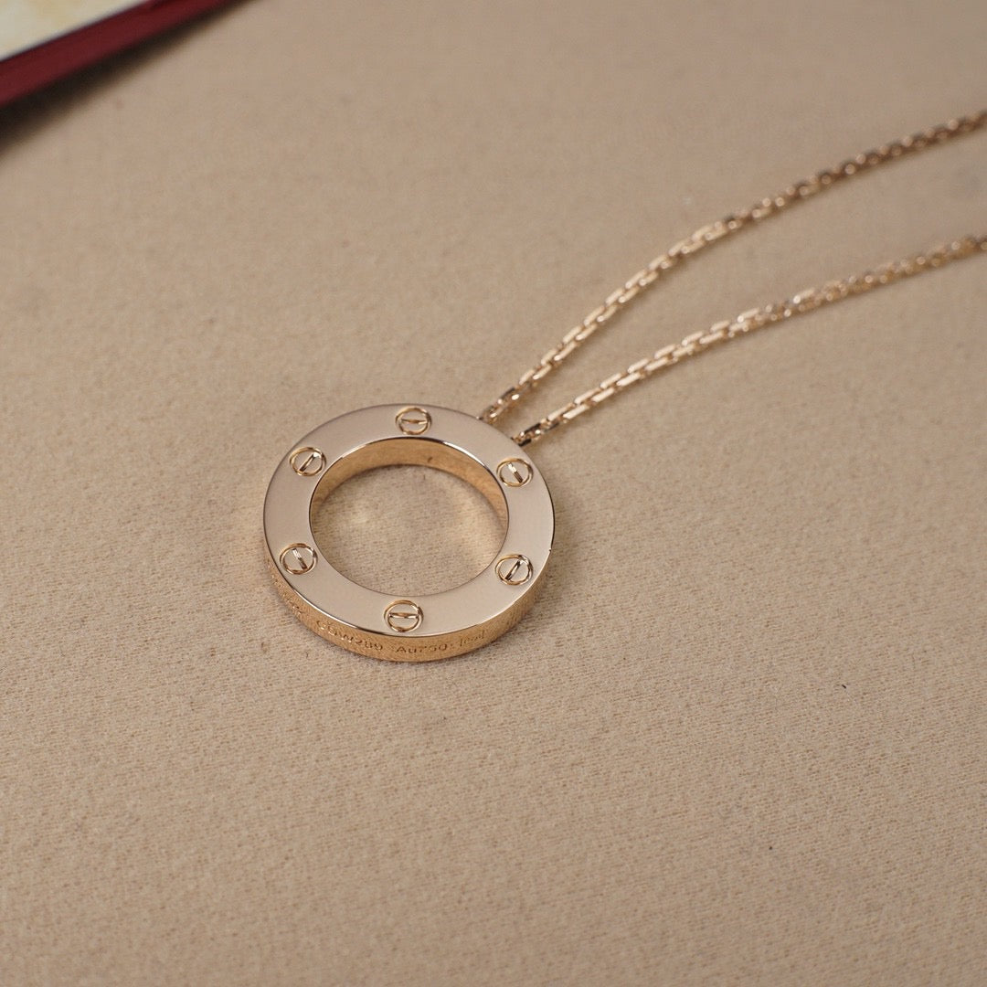 [Lumi Jewelry]LOVE NECKLACE 16MM