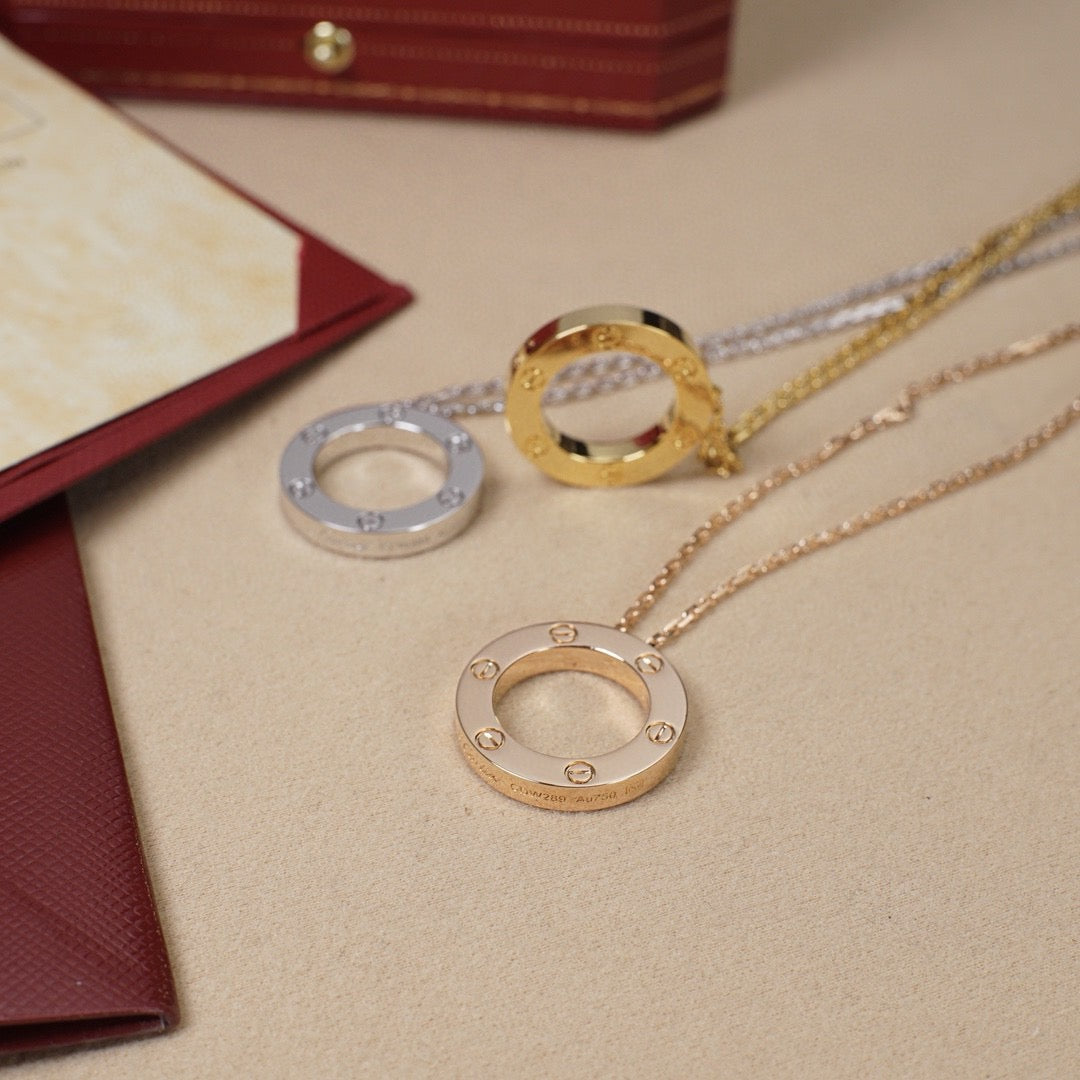 [Lumi Jewelry]LOVE NECKLACE 16MM