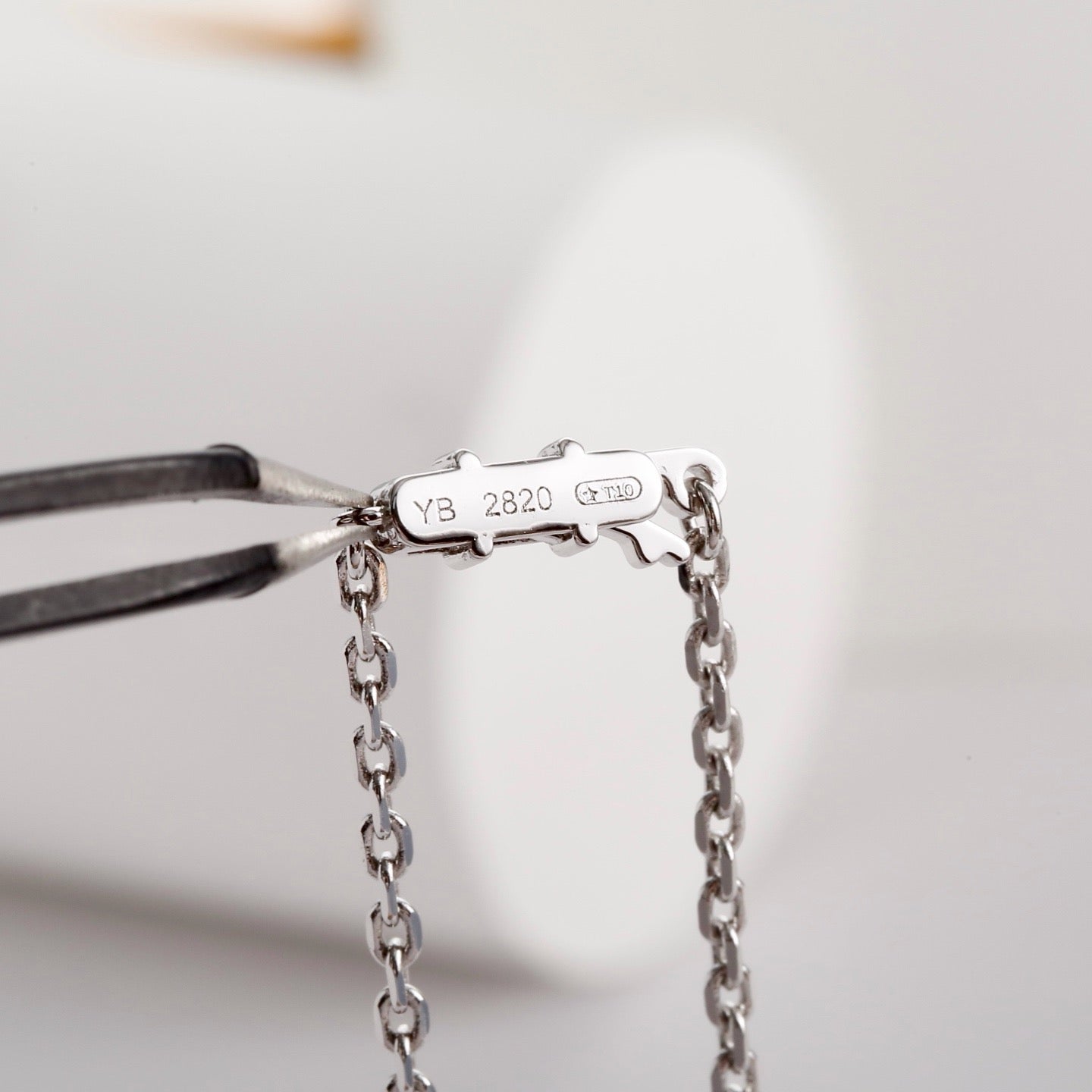[Lumi Jewelry]LOVE NECKLACE 16MM  FULL DIAMOND