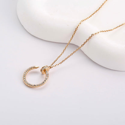 [Lumi Jewelry]JUSTE NECKLACE FULL DIAMOND