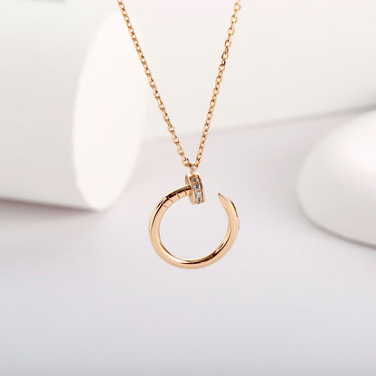 [Lumi Jewelry]JUSTE NECKLACE FULL DIAMOND