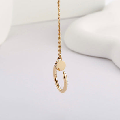 [Lumi Jewelry]JUSTE NECKLACE FULL DIAMOND