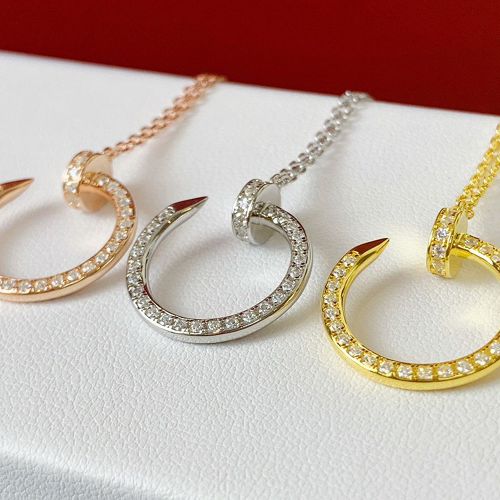 [Lumi Jewelry]JUSTE NECKLACE FULL DIAMOND