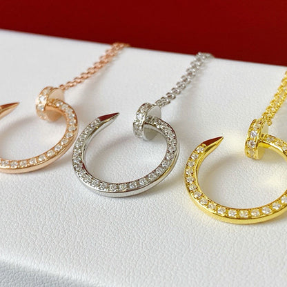 [Lumi Jewelry]JUSTE NECKLACE FULL DIAMOND